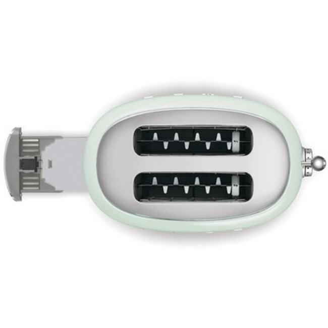 Smeg broodrooster pastelgroen - TSF01PGEU