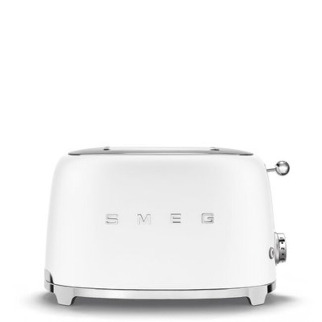 Smeg broodrooster mat wit - TSF01WHMEU