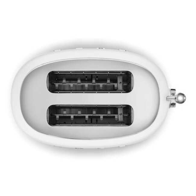 Smeg broodrooster mat wit - TSF01WHMEU