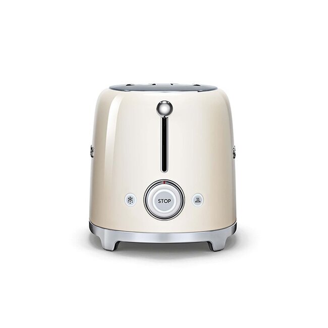 Smeg broodrooster creme - TSF01CREU
