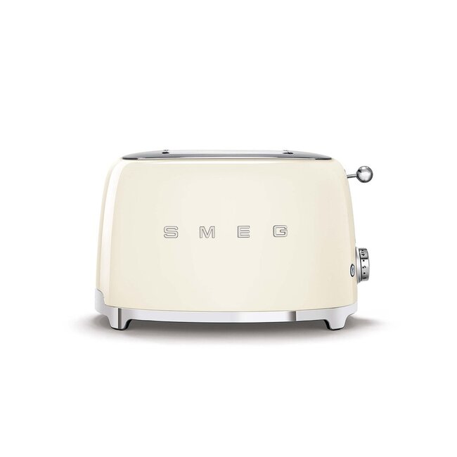 Smeg broodrooster creme - TSF01CREU