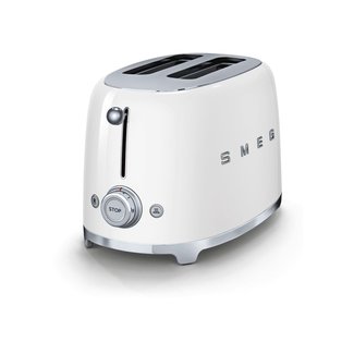 Smeg Broodrooster 2 sleuven wit - TSF01WH