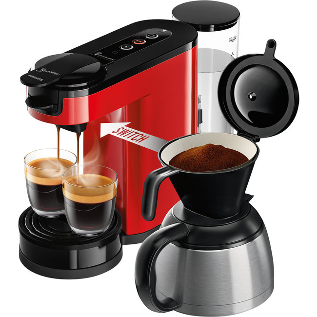 Philips Senseo Switch Rood HD6592/84