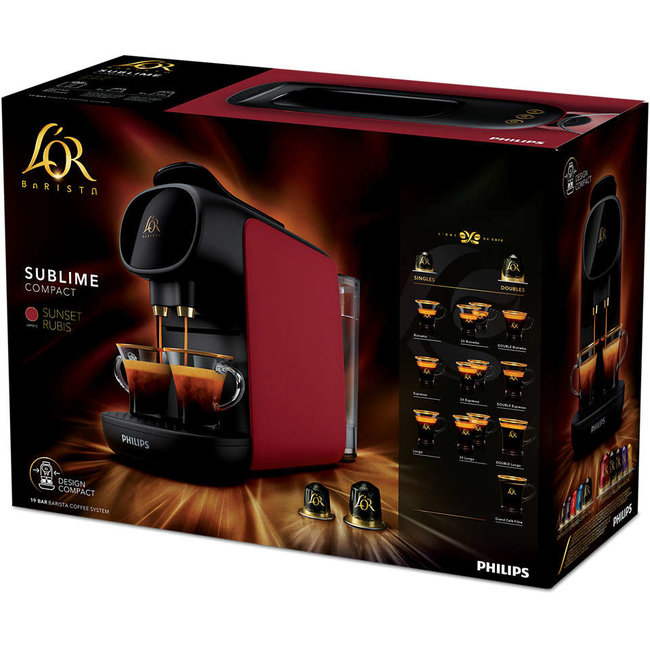 Philips L'or barista koffiezet rood