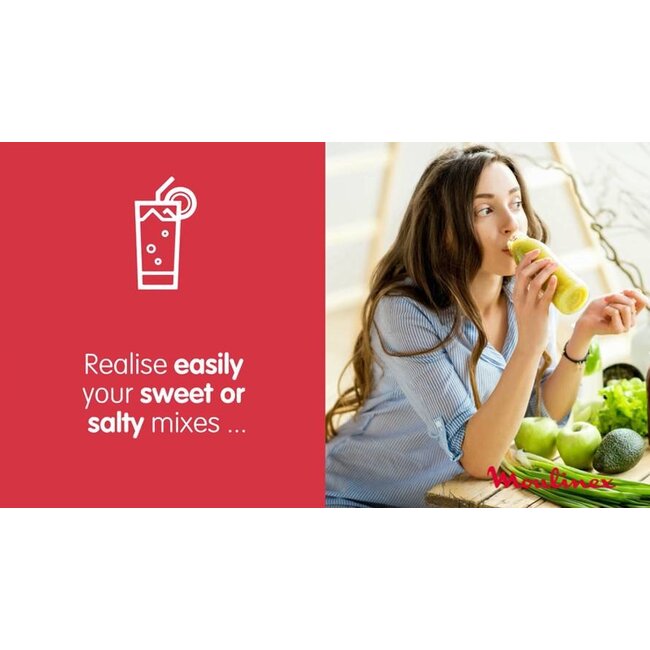 Moulinex blender glas - lm430110