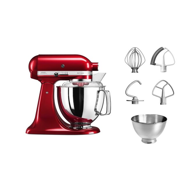 Kitchenaid keukenrobot appelrood