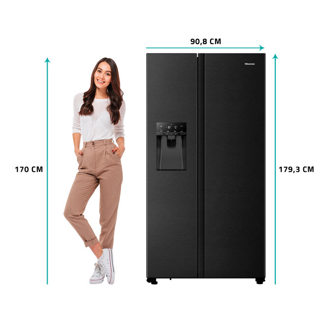 Hisense amerikaanse koelkast - RS694N4TFE
