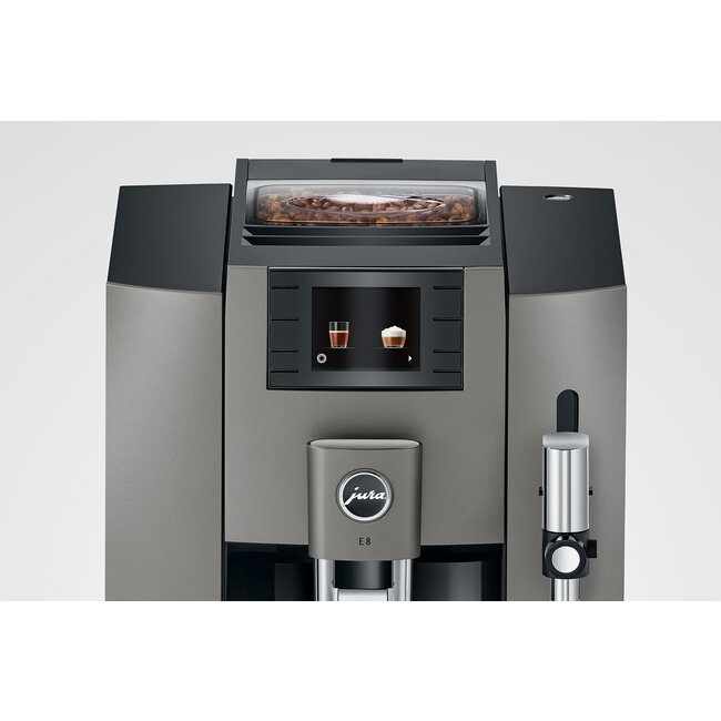 Jura E8 espressomachine Dark Inox  - EC 15583