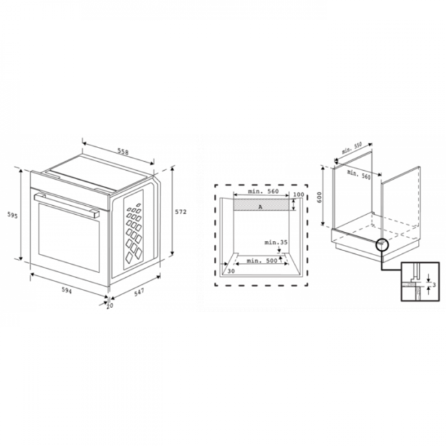 Beko oven stoom - BBIS13400DXSE