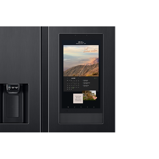 Samsung Family hub amerikaanse koelkast zwart - RS6HA8891B1