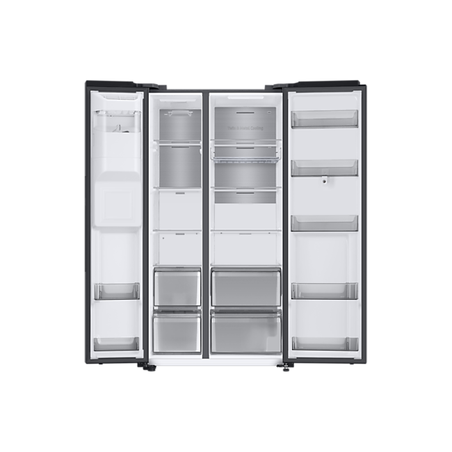 Samsung Family hub amerikaanse koelkast zwart - RS6HA8891B1