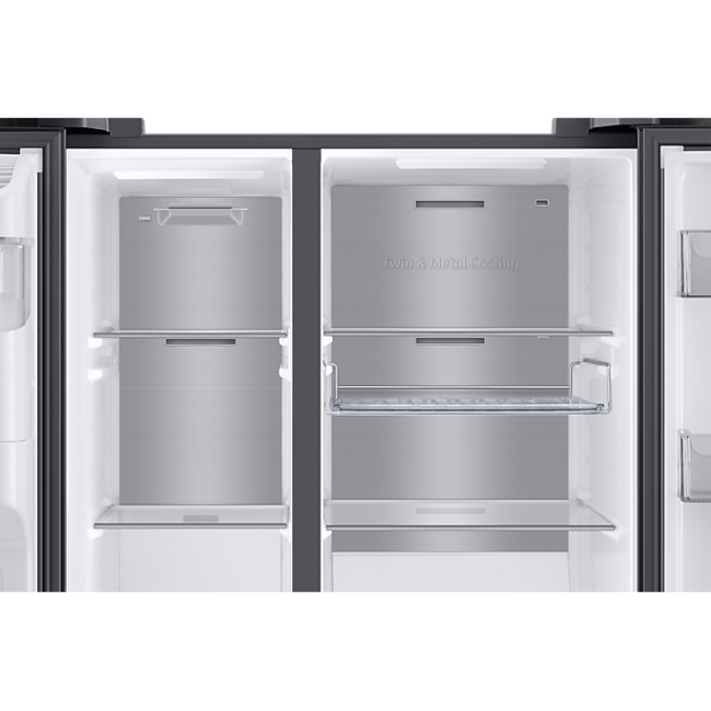 Samsung Family hub amerikaanse koelkast zwart - RS6HA8891B1