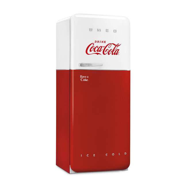 Smeg koelkast combi  - Coca Cola