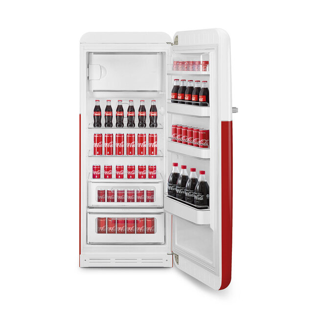 Smeg koelkast combi  - Coca Cola