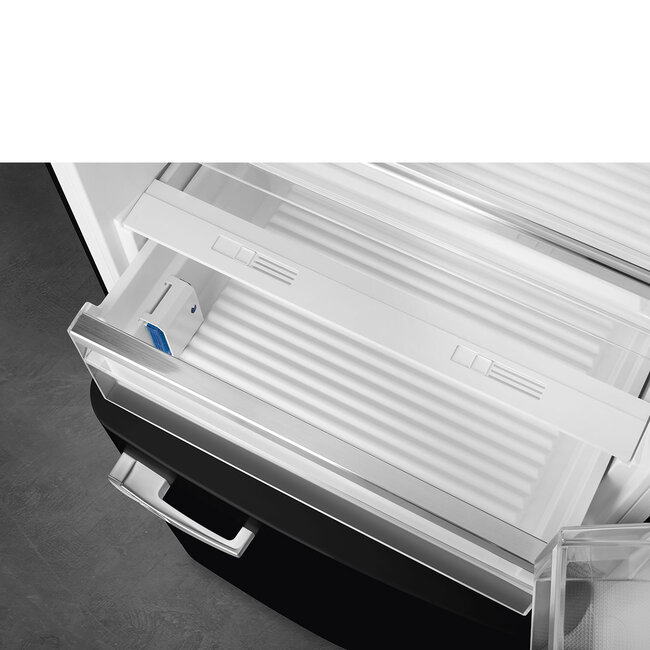 Smeg koelvries 50' zwart - FAB38RBL5