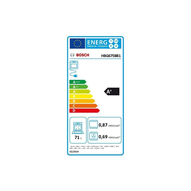 Bosch oven HBG675BB1