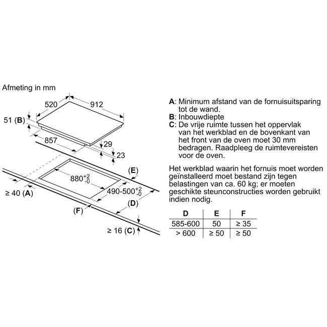 Siemens kookplaat ex975lxc1e