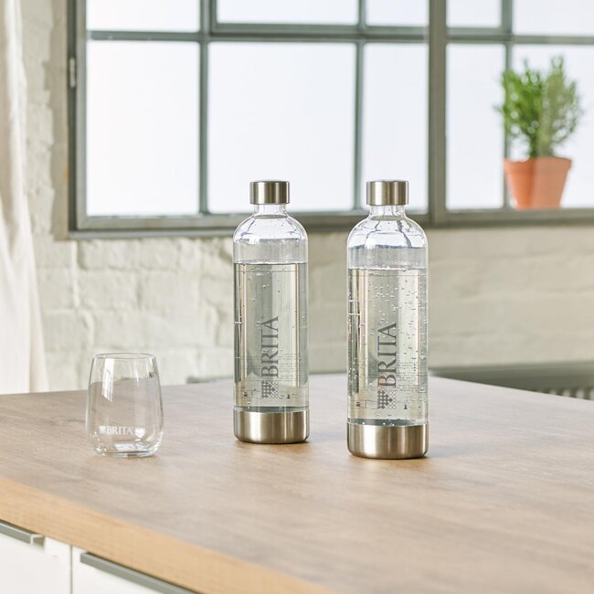 Brita sodaOne  petflessen 1l - 2 stuks