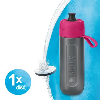 Brita Waterfilterfles active - roze