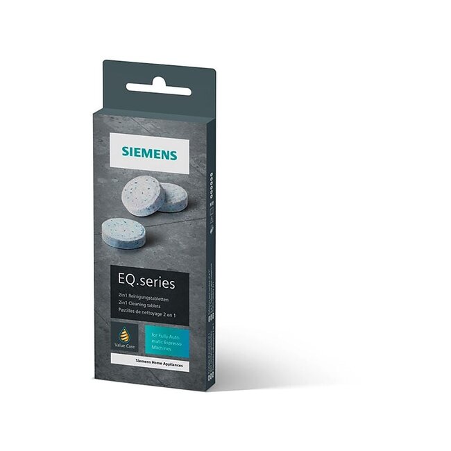 Siemens EQ.Series reinigingstabletten - 10 Stuks