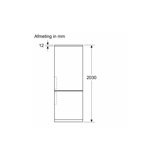 Siemens koelvriescombi KG39N7ICT