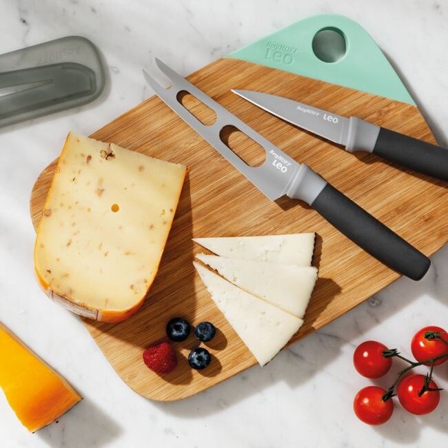 Berghoff leo line snijplank + 2 messen
