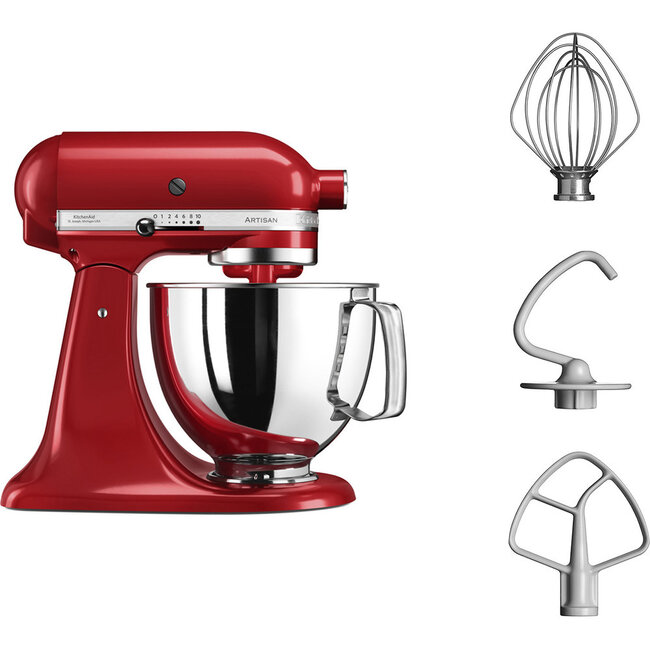 Kitchenaid keukenrobot keizerrood+ roomijsmaker