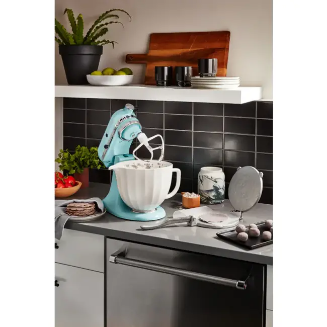 Kitchenaid keramische kom white shell