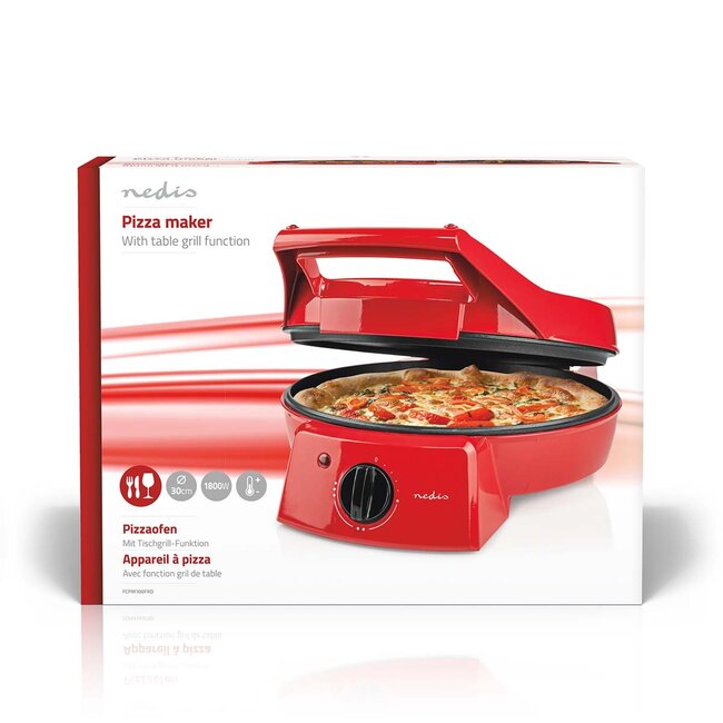 Nedis Pizzamaker & Grill  FCPM100FRD