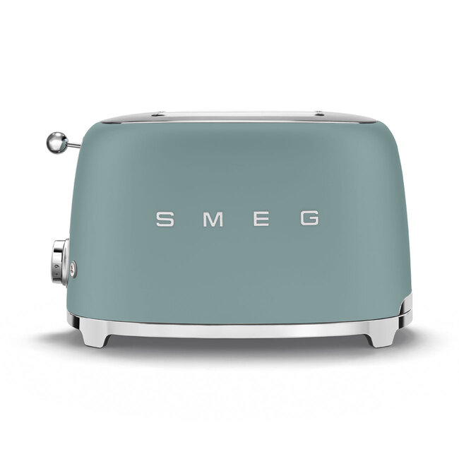 Smeg broodrooster emerald green - TSF01EGMEU