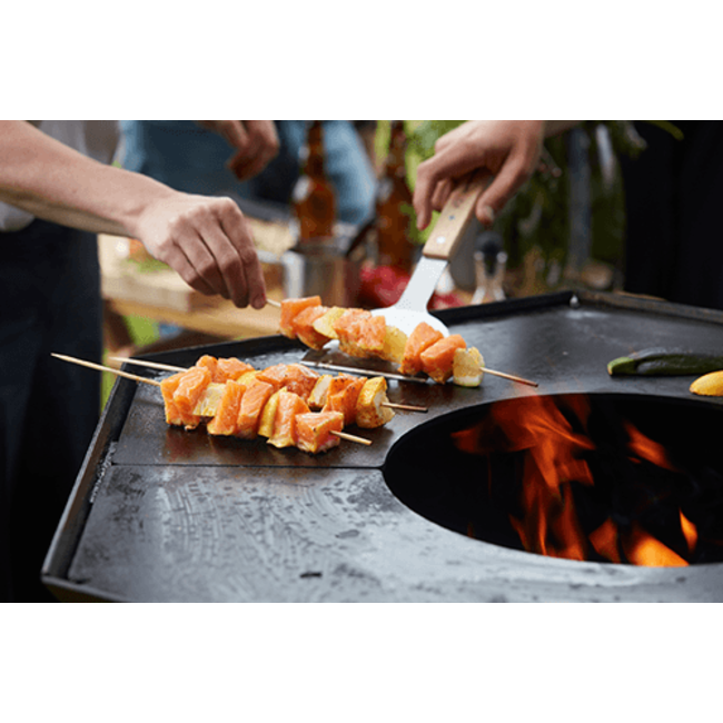 Barbecook houtbarbecue cortenstaal - Nestor