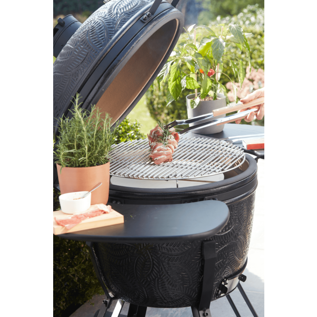 Barbecook houtskoolbbq kamal kamado mat zwart - large