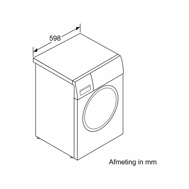 Bosch Wasmachine  9kg - WGG244ZAFG