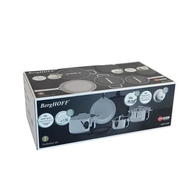 Berghoff DiNA 9-delige kookpottenset Helix