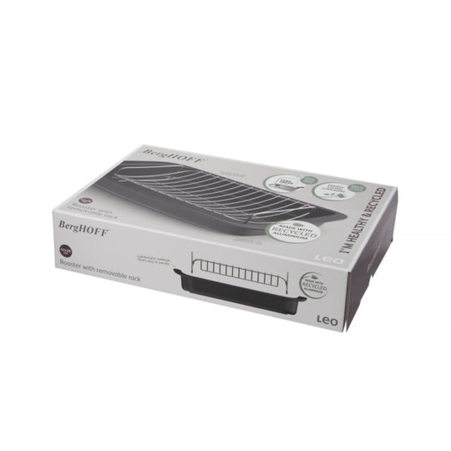 Berghoff leo recycled braadpan + rooster