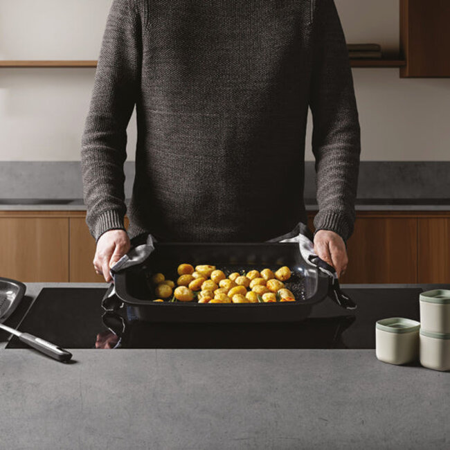 Berghoff leo recycled braadpan + rooster