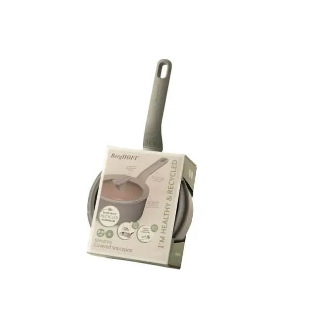 Berghoff Leo recycled steelpan + deksel 18 cm