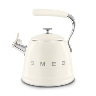 Smeg Fluitketel creme 50's style - WKF01CR