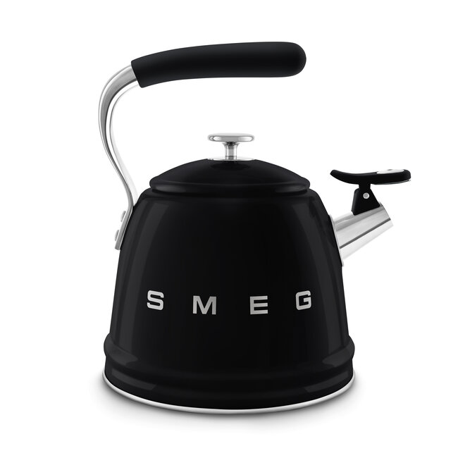 Smeg Fluitketel zwart 50's Style - WKF01BL