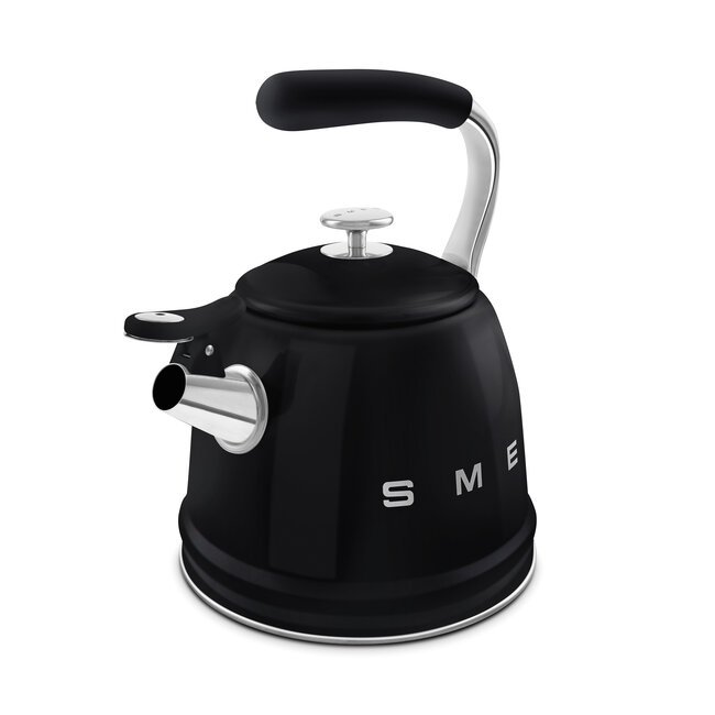 Smeg Fluitketel zwart 50's Style - WKF01BL