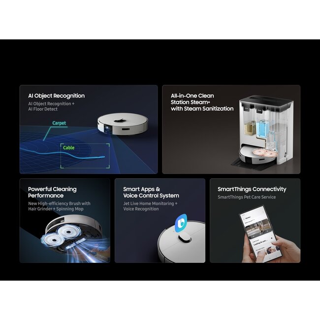 Samsung robotstofzuiger - VR7MD97714G/WA