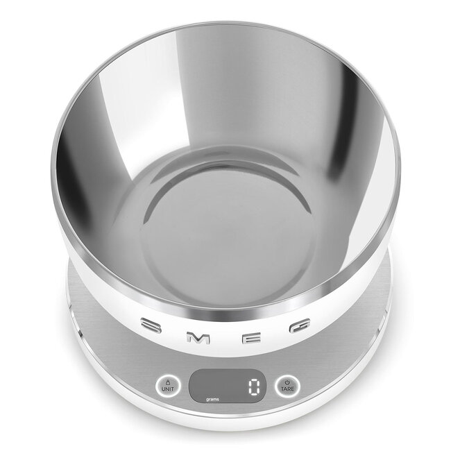 Smeg keukenweegschaal Mat Wit - KSC01WHMWW