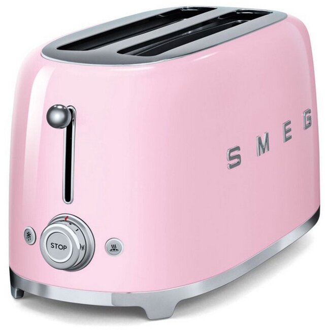 SMEG Broodrooster Roze TSF02PKEU