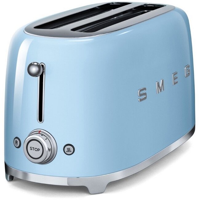 SMEG Broodrooster Pastelblauw -- TSF02PBEU
