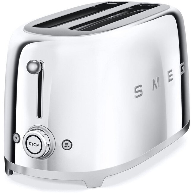 SMEG Broodrooster Chrome -- TSF02SSEU