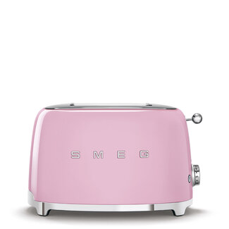 Smeg Roze Broodrooster TSF01PKEU