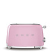 Smeg Roze Broodrooster TSF01PKEU