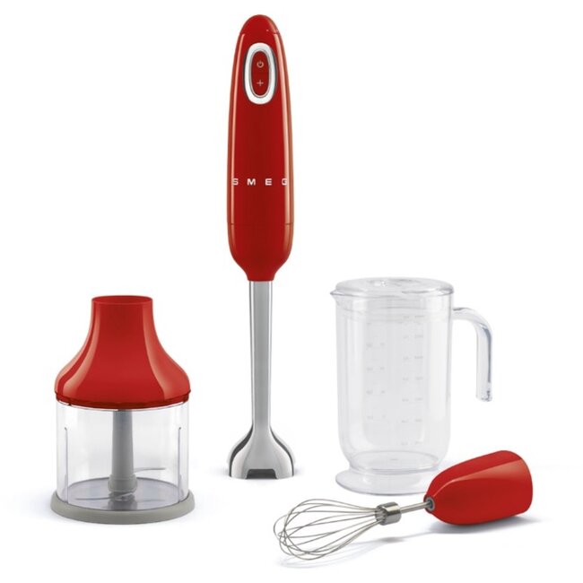 SMEG Staafmixer Rood -- HBF03RDEU