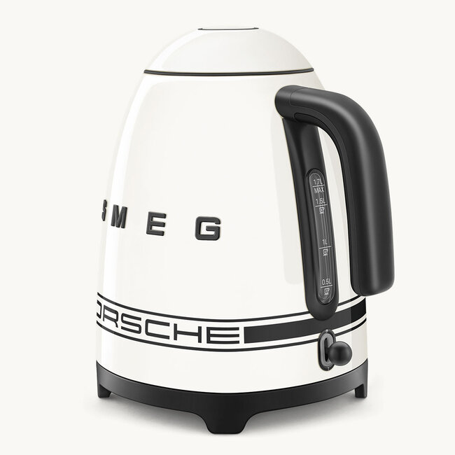 Porsche x SMEG Waterkoker KLF03PCWEU 1.7L Porsche Carrara White