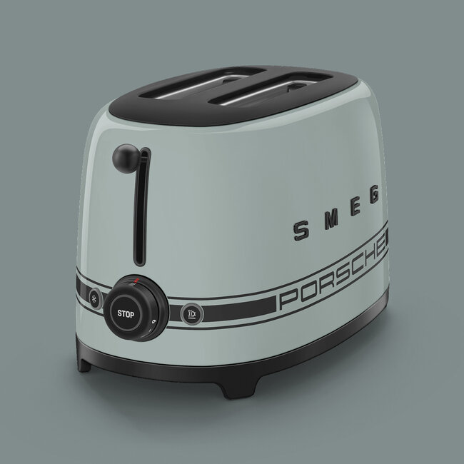 Posche x SMEG Broodrooster TSF01PSGEUPorsche Shade Green